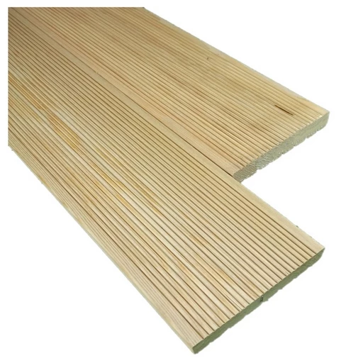 Доска террасная лиственница вельвет 28*142*3000, сорт П (0,426м2)