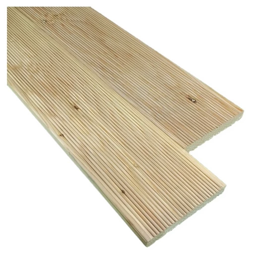 Доска террасная лиственница вельвет 28*142*4000, сорт АВ (0,568м2)