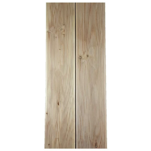 Доска террасная лиственница вельвет 28*142*2500, сорт АВ (0,355м2)