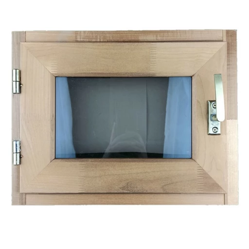 Окно 80*400*500 липа термо тонированное