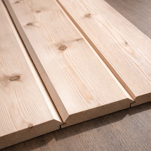 Планкен лиственница прямой 20*90*4000, сорт SF (0,36м2)