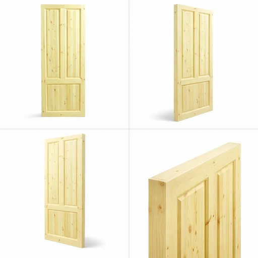 Дверь 40*1000*2000 сосна массив глухая Классика