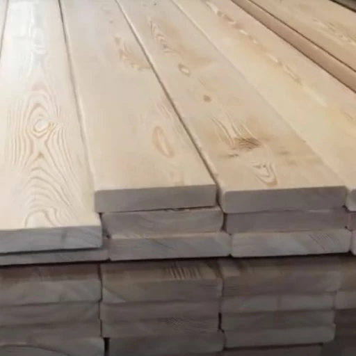 Доска террасная лиственница гладкая 34*120*4000, сорт А (0,48м2)