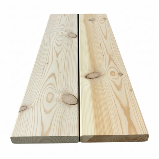 Доска террасная лиственница гладкая 45*120*2500, сорт АВ (0,3м2)