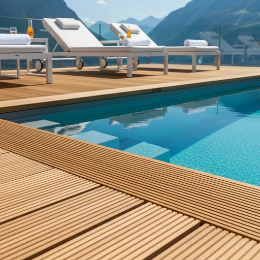 Доска террасная лиственница вельвет 28*120*6000, сорт Э (0,72м2)