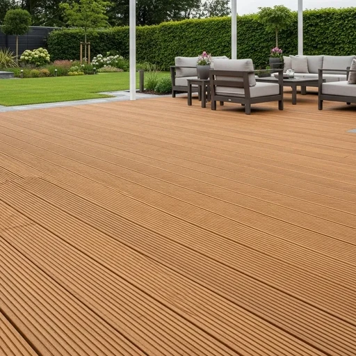 Доска террасная лиственница вельвет 34*90*4000, сорт А (0,36м2)