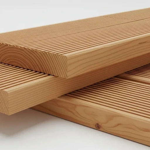 Доска террасная лиственница вельвет 45*190*2000, сорт А (0,38м2)