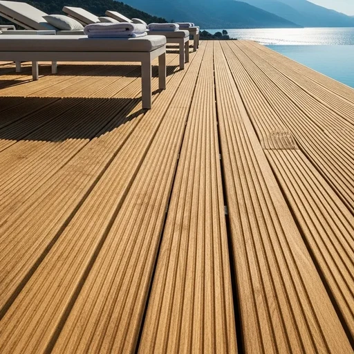 Доска террасная лиственница вельвет 45*190*2000, сорт АВС (0,38м2)