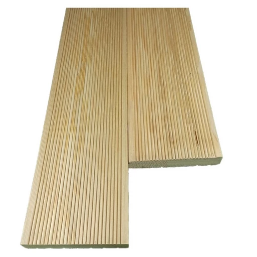 Доска террасная лиственница вельвет 45*190*4000, сорт А (0,76м2)