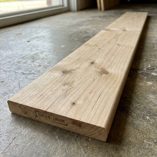 Плинтус 15*35*1000 липа, сорт В