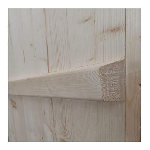 Дверь 40*600*1750 хвоя банная коробка на клиньях